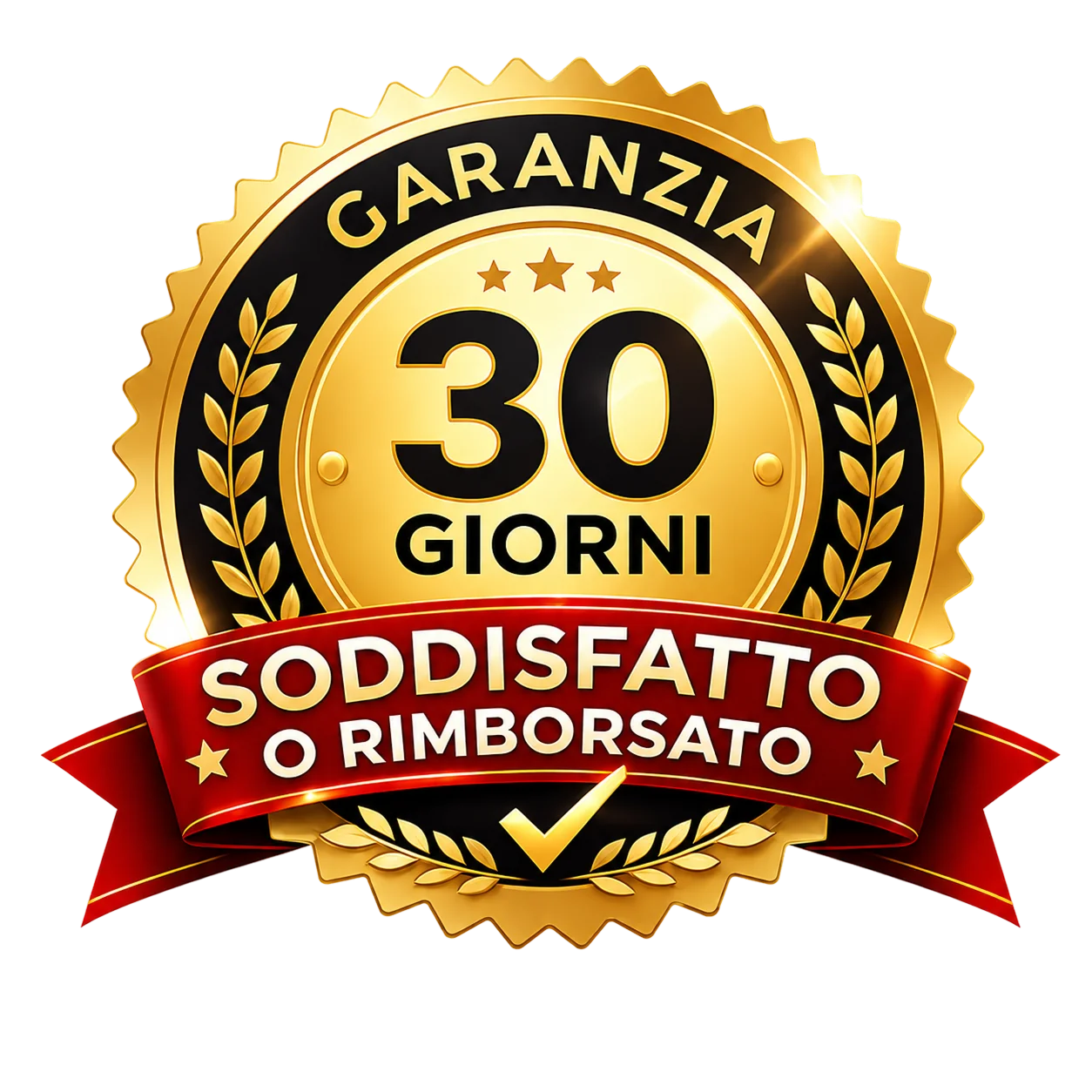 Garanzia 30 giorni: soddisfatta o rimborsata