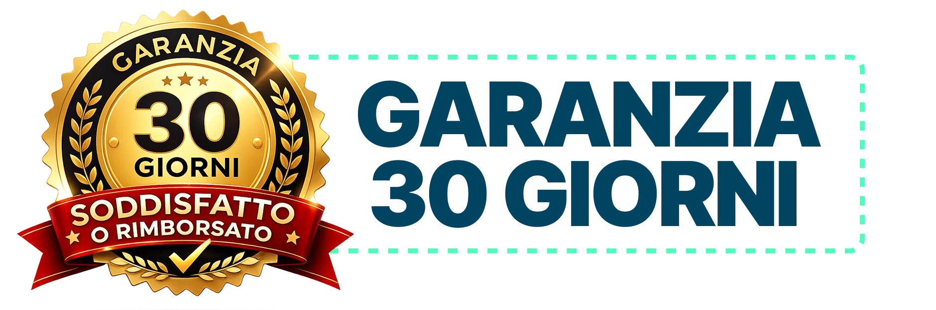 Garanzia 30 giorni: o il peso più leggero, o tutto indietro